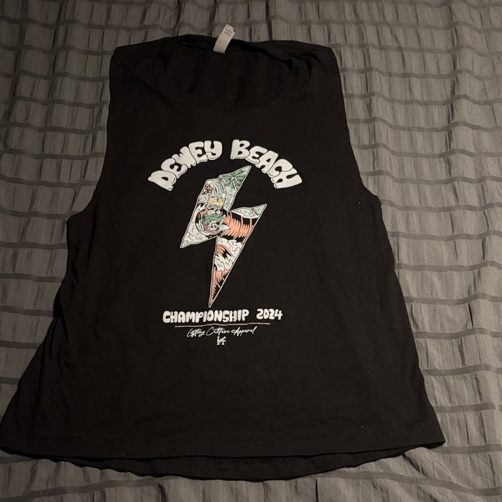 Next Level Apparel Black Muscle Tee